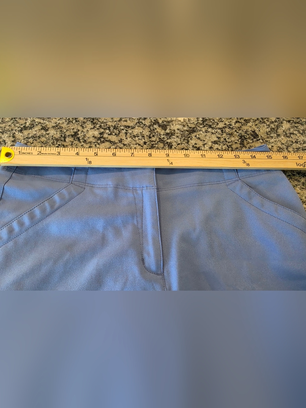 Callaway Women’s Golf Shorts Size 4 Blue Opti-Dri Performance Stretch Athletic - Picture 5 of 6